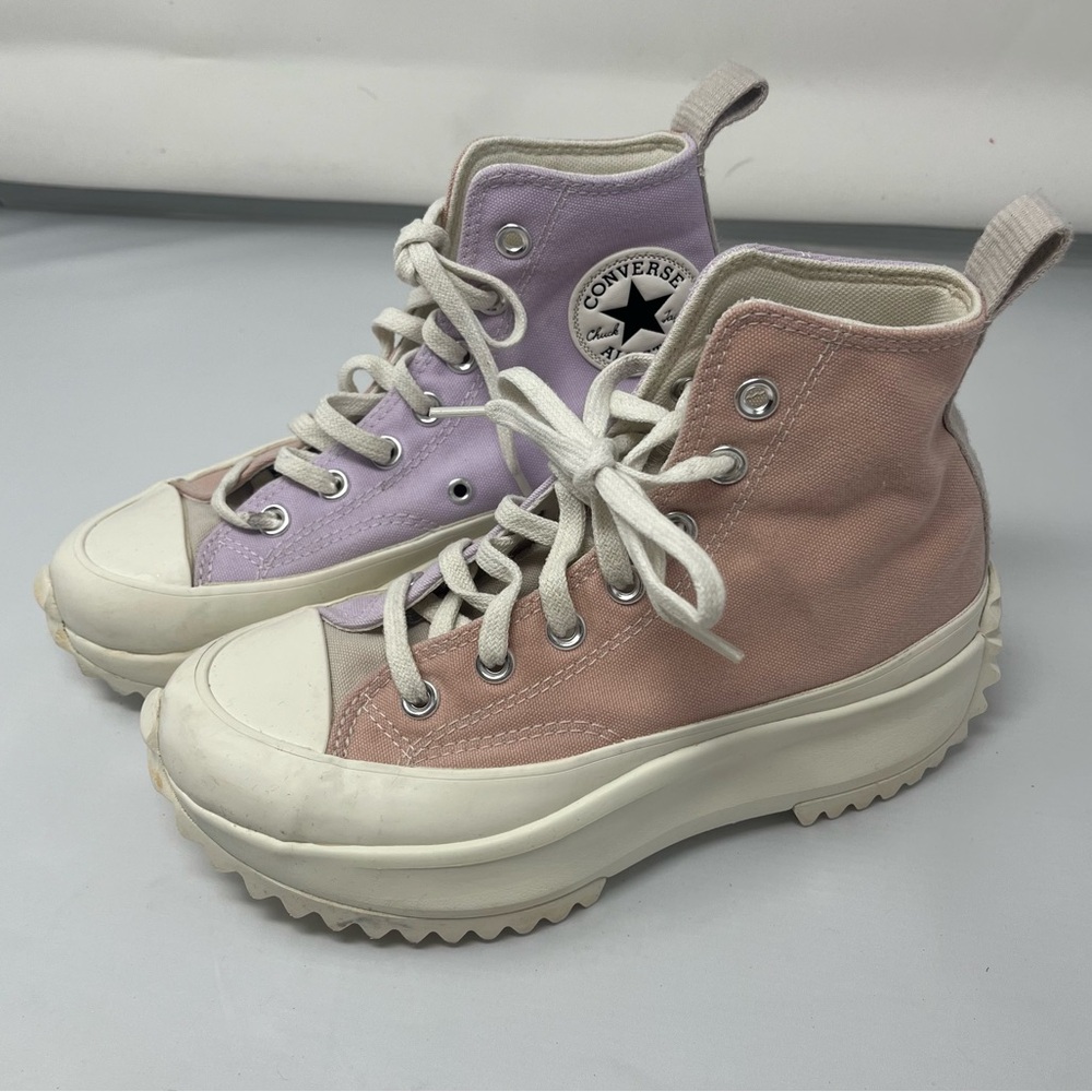 Converse Run Star Hike Platform Tri-Panel High 'Color Block Sz 6‎